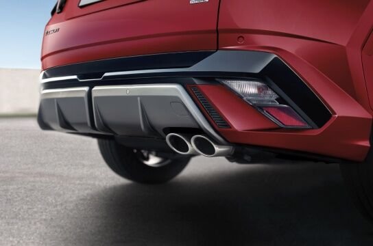 Эксклюзивный одинарный глушитель N-Line с двумя наконечниками